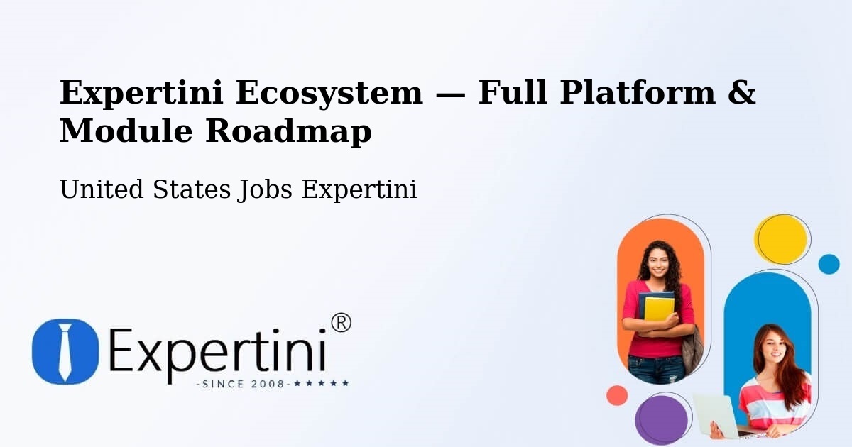 Expertini Ecosystem — Full Platform & Module Roadmap – Kalispell