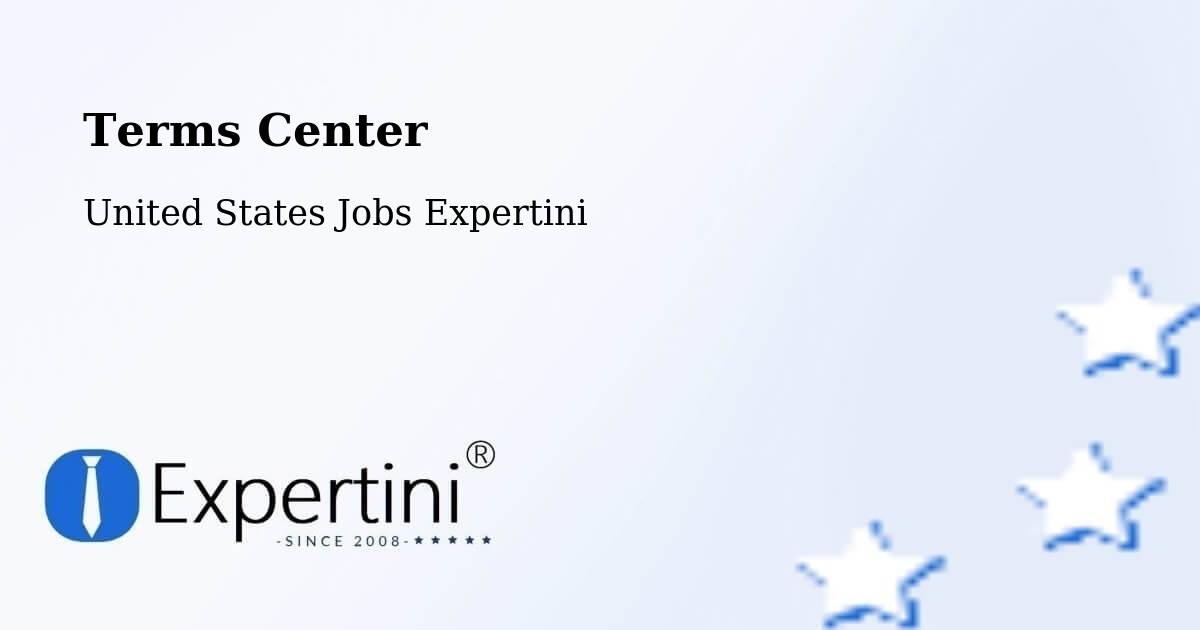 Terms of Service – Kalispell - United States Jobs Expertini